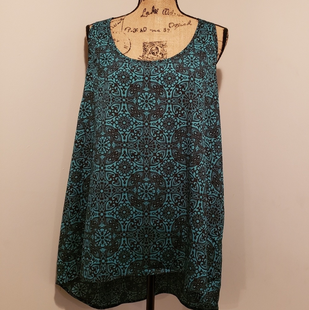 Ambiance apparel 1X women's dress tank